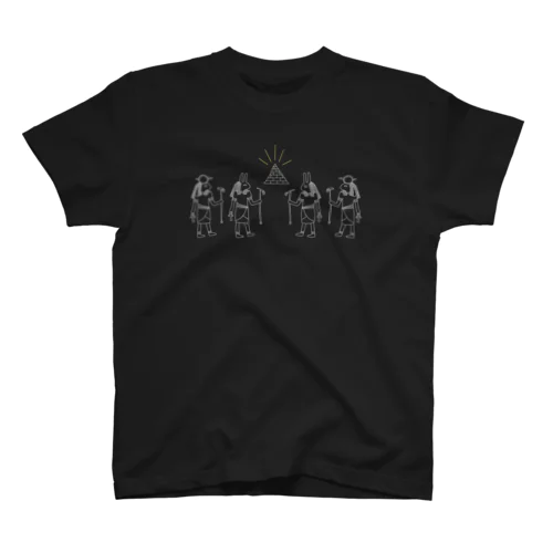 古代エジプト神 (うさぎ) スタンダードTシャツ