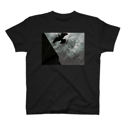 Black Bird Regular Fit T-Shirt