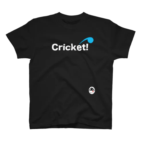 Cricket! Tシャツ黒 Regular Fit T-Shirt
