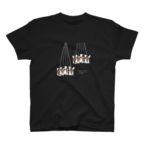 ヘルシンキ中央駅（白） スタンダードTシャツ