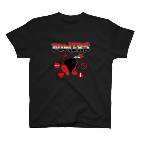 POWERS RED Regular Fit T-Shirt