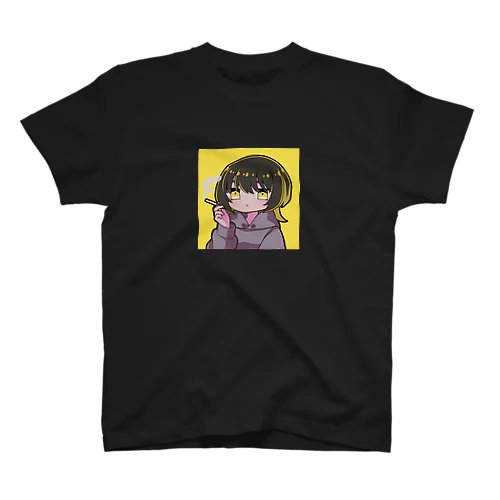 タバコを吸う女の子 スタンダードTシャツ