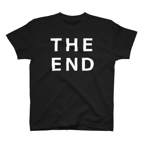 THE END (白) Regular Fit T-Shirt