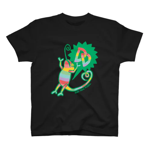 DDカメレオン_GREEN スタンダードTシャツ