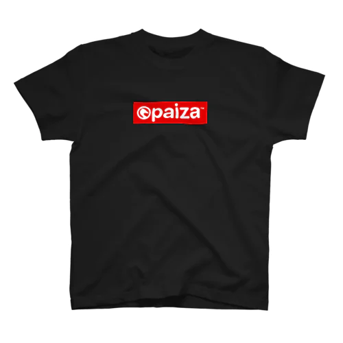 paiza 赤枠ロゴ Regular Fit T-Shirt