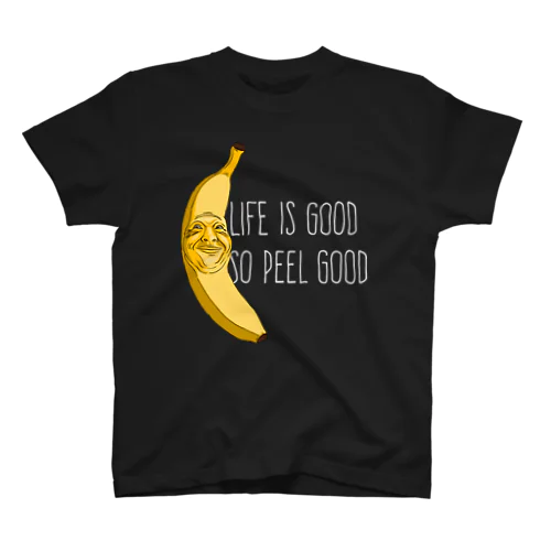 Life Is Good So Peel Good Regular Fit T-Shirt