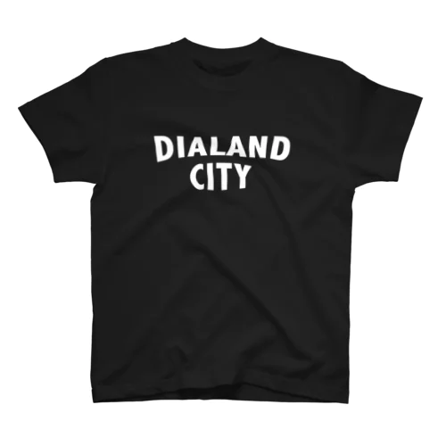 DIALAND CITY WHITE スタンダードTシャツ