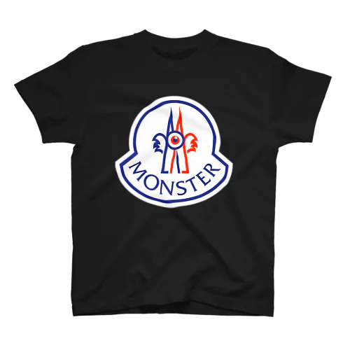 MONSTER-モンスター-ワッペン型ロゴ Regular Fit T-Shirt