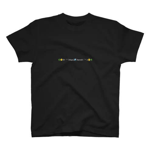 キラコメTシャツ（白文字） Regular Fit T-Shirt