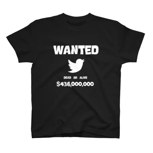 青い鳥WANTED スタンダードTシャツ