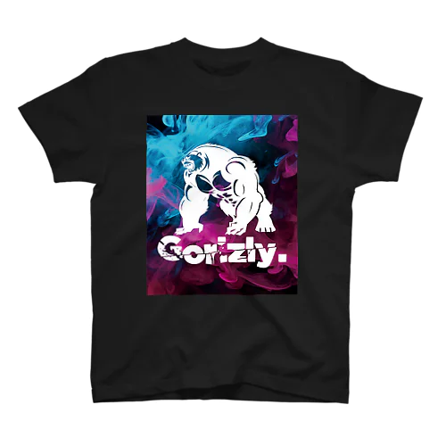 Gorizly_ロゴ #002(Black) スタンダードTシャツ