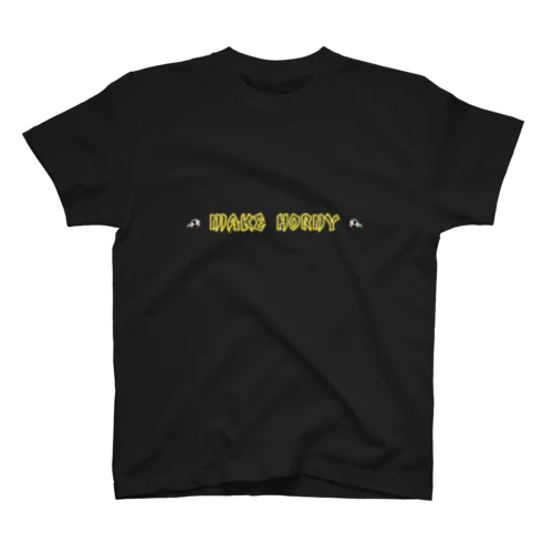 ヤル気スイッチ　凸MAKE HORNY凸 Regular Fit T-Shirt