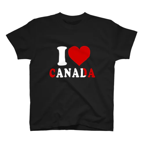 I LOVE CANADA Tシャツ★2 スタンダードTシャツ