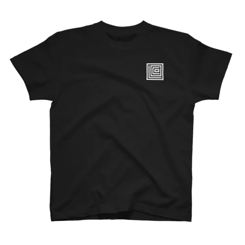 黒ボックスロゴ スタンダードTシャツ