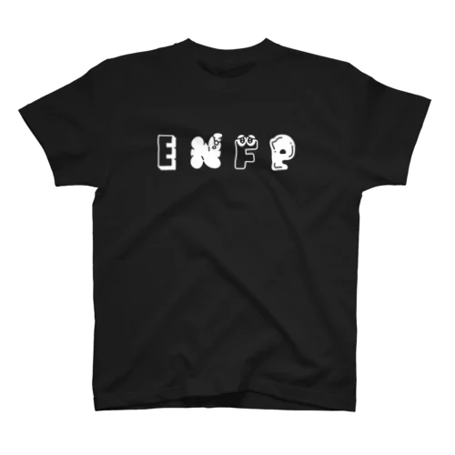 MBTI　ENFPさん用　グッズ　黒 スタンダードTシャツ