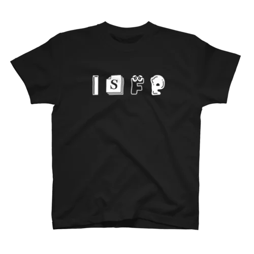 MBTI　ISFPさん用　グッズ　黒 Regular Fit T-Shirt