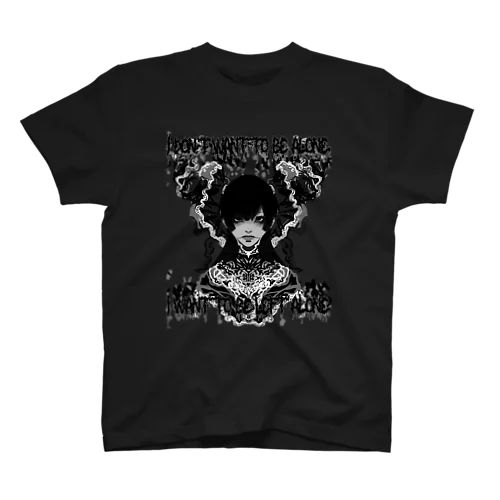 【999ROSES】孤独 スタンダードTシャツ