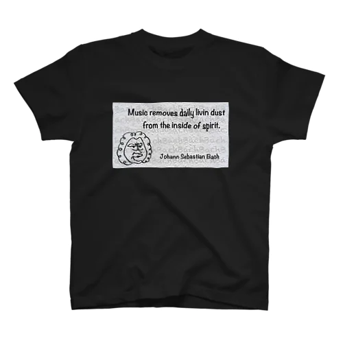 ひとふでバッハ先生 スタンダードTシャツ