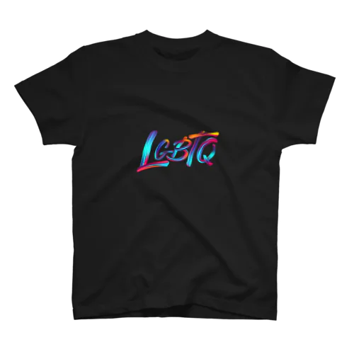 LGBTQロゴ Regular Fit T-Shirt