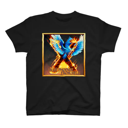 BLUE PHOENIX FROM HELL Regular Fit T-Shirt