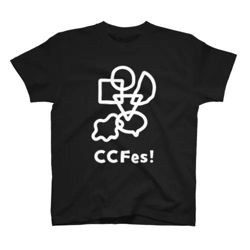 CCFes!(white) Regular Fit T-Shirt