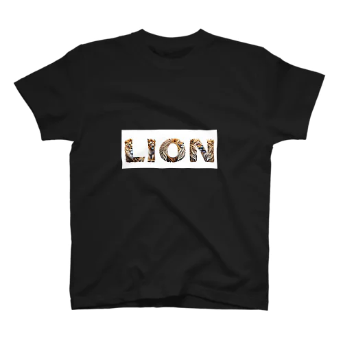 LIONとライオン スタンダードTシャツ