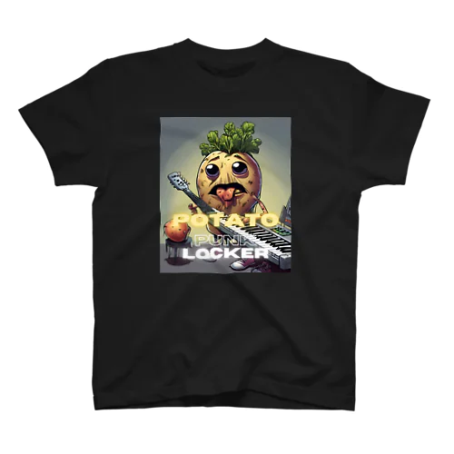 🥔ベジロック「じゃがいもくん」🎸 スタンダードTシャツ