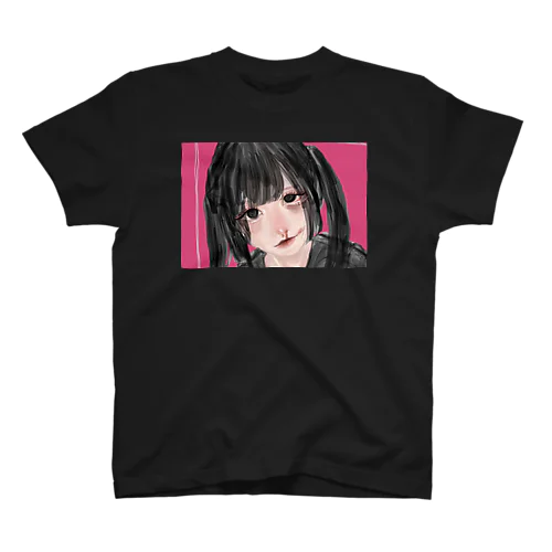 ツインテールの女 スタンダードTシャツ