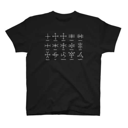 神聖回路　Sacred Circuitry Regular Fit T-Shirt