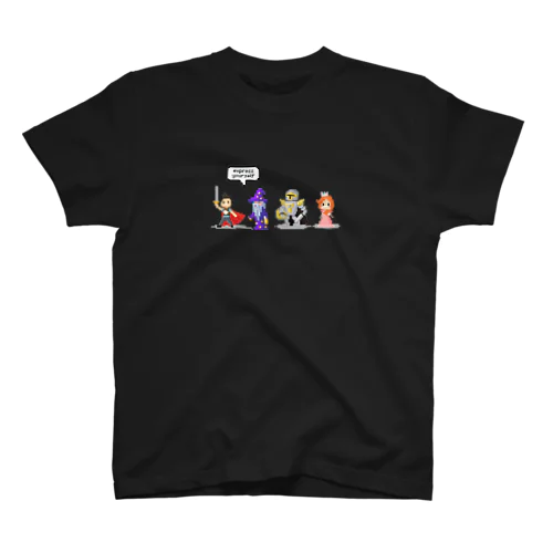 RPG風ドット絵キャラクター スタンダードTシャツ