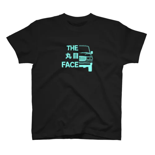 THE 丸目 FACE （カラーバージョン） Regular Fit T-Shirt