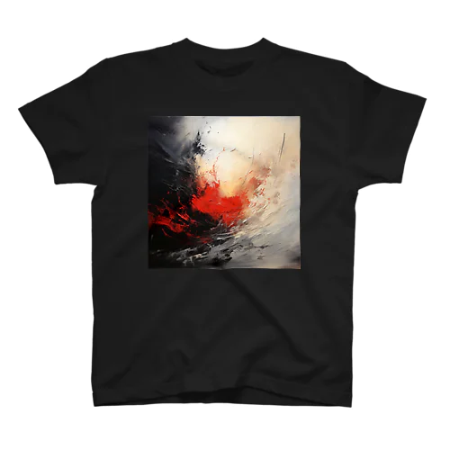炎と煙 Regular Fit T-Shirt