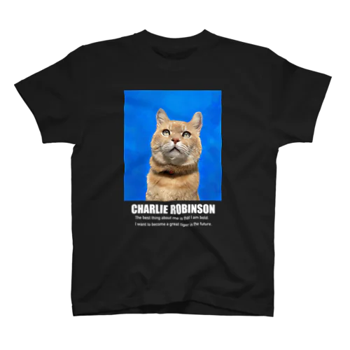 級友Charlie Robinson(文字白) スタンダードTシャツ