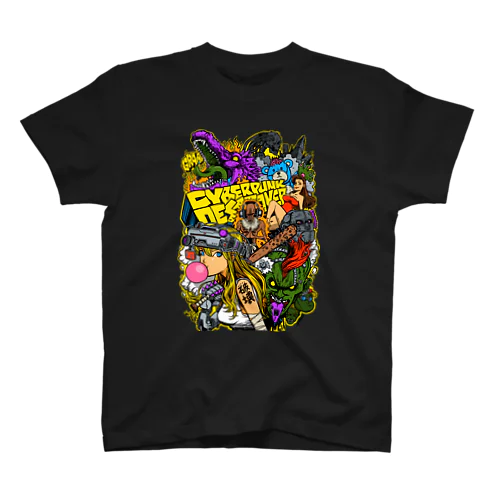 CYBERPUNK DESTROYER (COLOR) Regular Fit T-Shirt