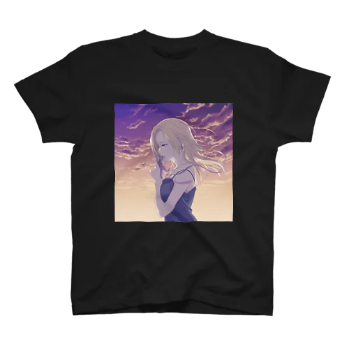 ドライフラワーうたってみたver.Twinkleイラストグッズ スタンダードTシャツ