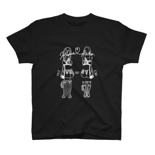 マゼンタ白グッズ💜❤️ Regular Fit T-Shirt