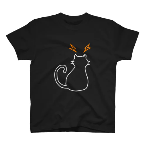 黒猫電波 スタンダードTシャツ