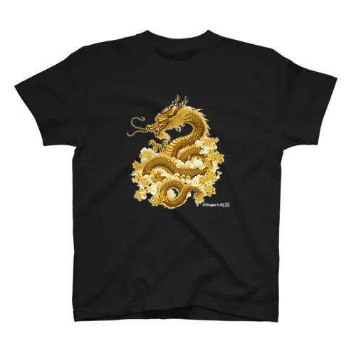 龍神・龍（濃色：ウエア）：金龍１「Dragon 4 ALL」 Regular Fit T-Shirt