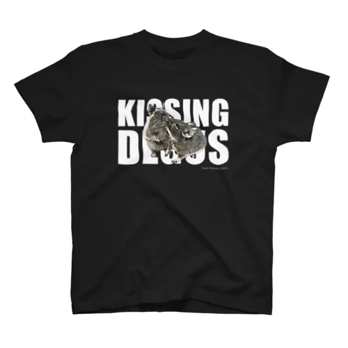 KISSするデグー Ｔシャツ＆パーカー 【濃色】 Regular Fit T-Shirt