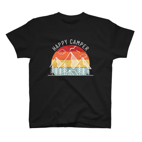 HAPPY CAMPER Regular Fit T-Shirt