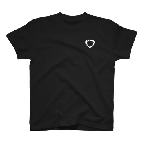 ココロのシャッター_白 Regular Fit T-Shirt