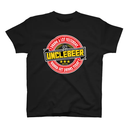 エンブレムバージョン ver.2【ビールおじさん】 Regular Fit T-Shirt