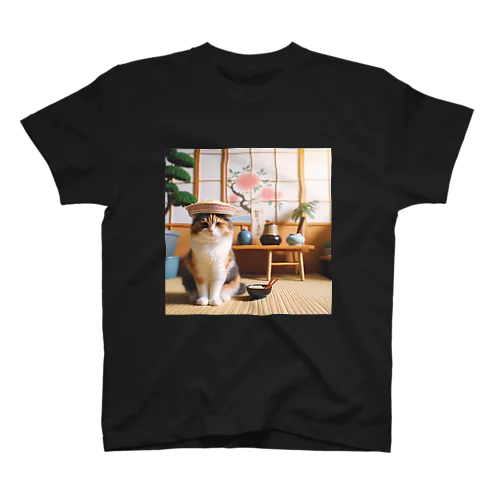 ラーメン猫３ スタンダードTシャツ