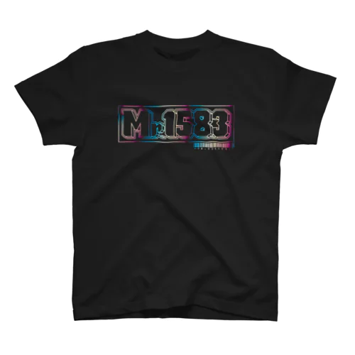 Mr.158.3 pikblue NEON スタンダードTシャツ