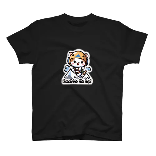 アルピニスト猫ちゃん スタンダードTシャツ