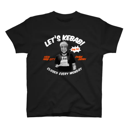 The3Gunz／Let’s KEBAB! (ver.2024) Regular Fit T-Shirt