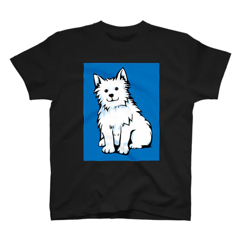 スピッツ犬の「コロ」 スタンダードTシャツ