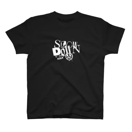 SLOWDoWN  Streetblack スタンダードTシャツ