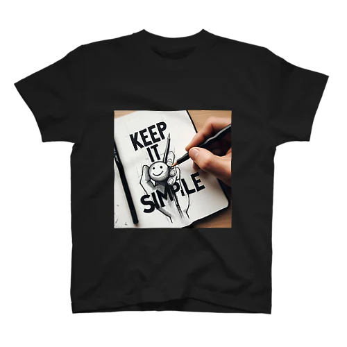 Keep it Simple スタンダードTシャツ