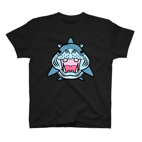 mixAnimal（ミックスアニマル）サメ×カバ スタンダードTシャツ